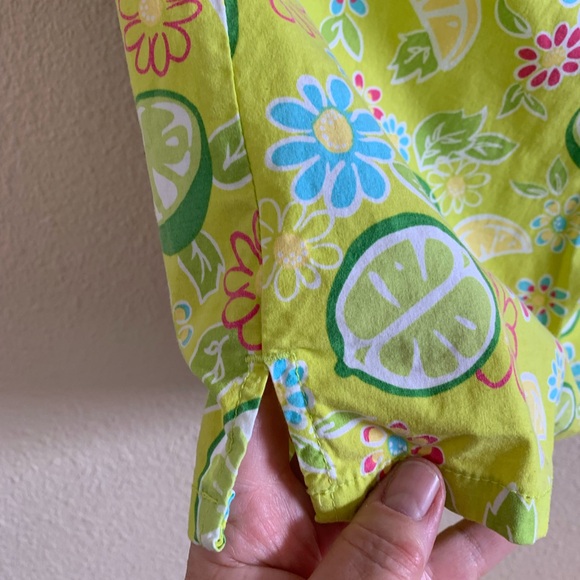 Y2K fruit Tahiti Reef Club Lime Skort 🌴 - Picture 7 of 9